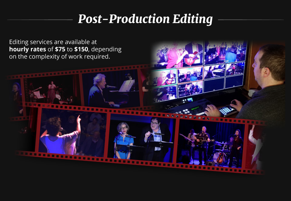 Triad video production deck — the team